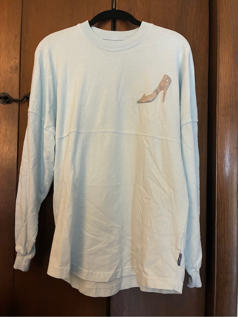 Light Blue Cinderella Disney Spirit Jersey with Sparkle